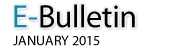 E-bulletin, January 2015