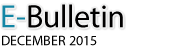 E-newsletter December 2015