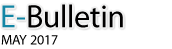 E-bulletin, May 2017