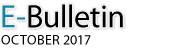 E-Bulletin, October 2017