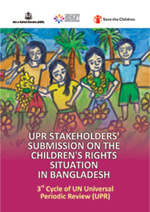 UPR Stakeholders' Report on the Child Focused Recommendations