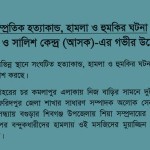 Recent Killings, Incidents of Attacks and Threats : ASK's grave concern