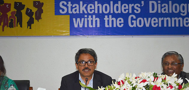 Stakeholders’ Dialogue with the Government