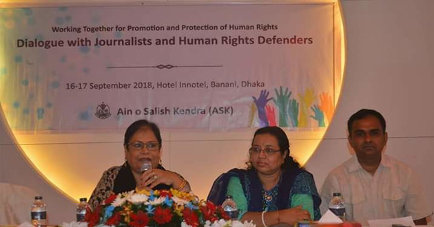 Dialogue with Journalists and Human Rights Defenders