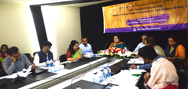 Civil Society Dialogue with National Human Rights Commission, Bangladesh