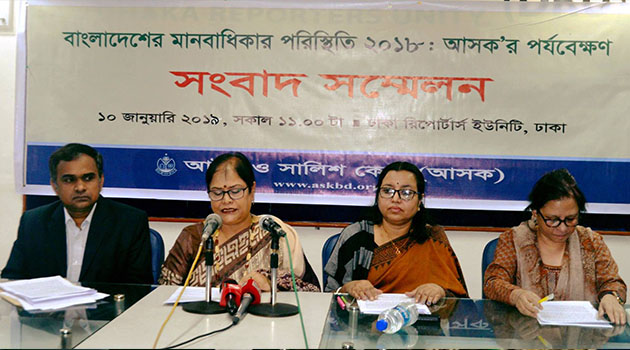 Human Rights Situation in Bangladesh, 2018