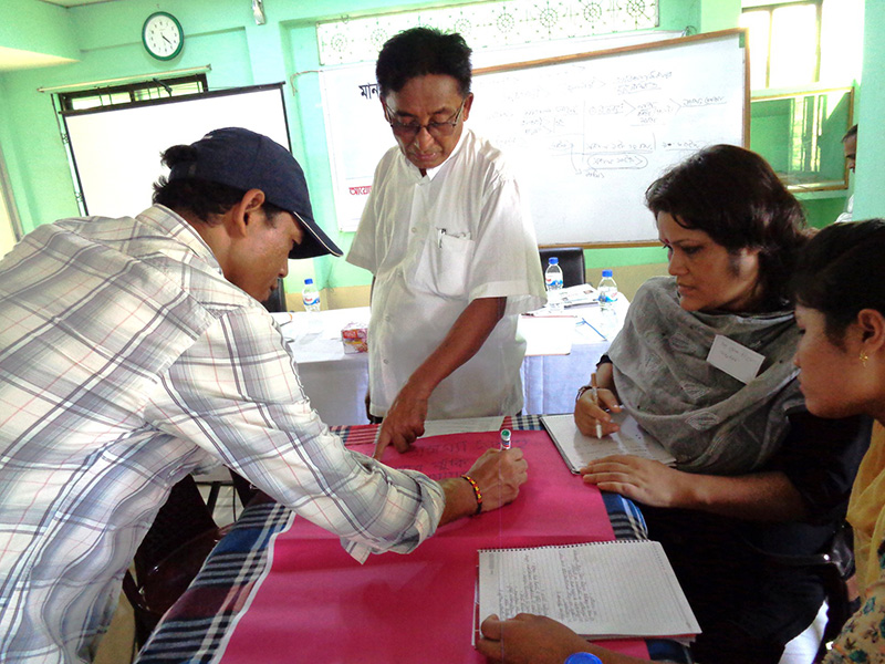 Training on Human Rights Fact Finding and Report Writing in Bandarban