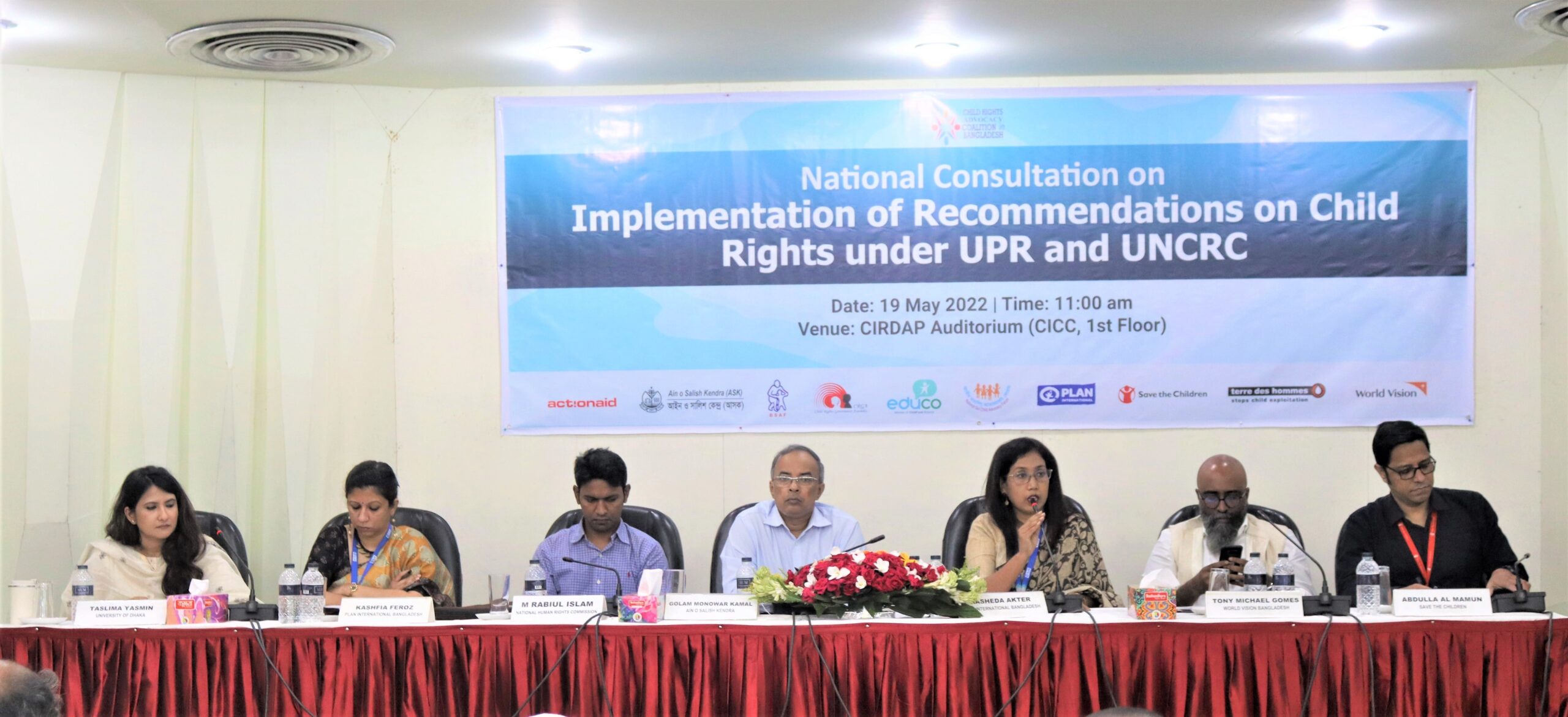National Consultation on Implementation of Recommendations on Child Rights under UPR and UNCRC
