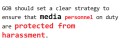 Protection of Journalists